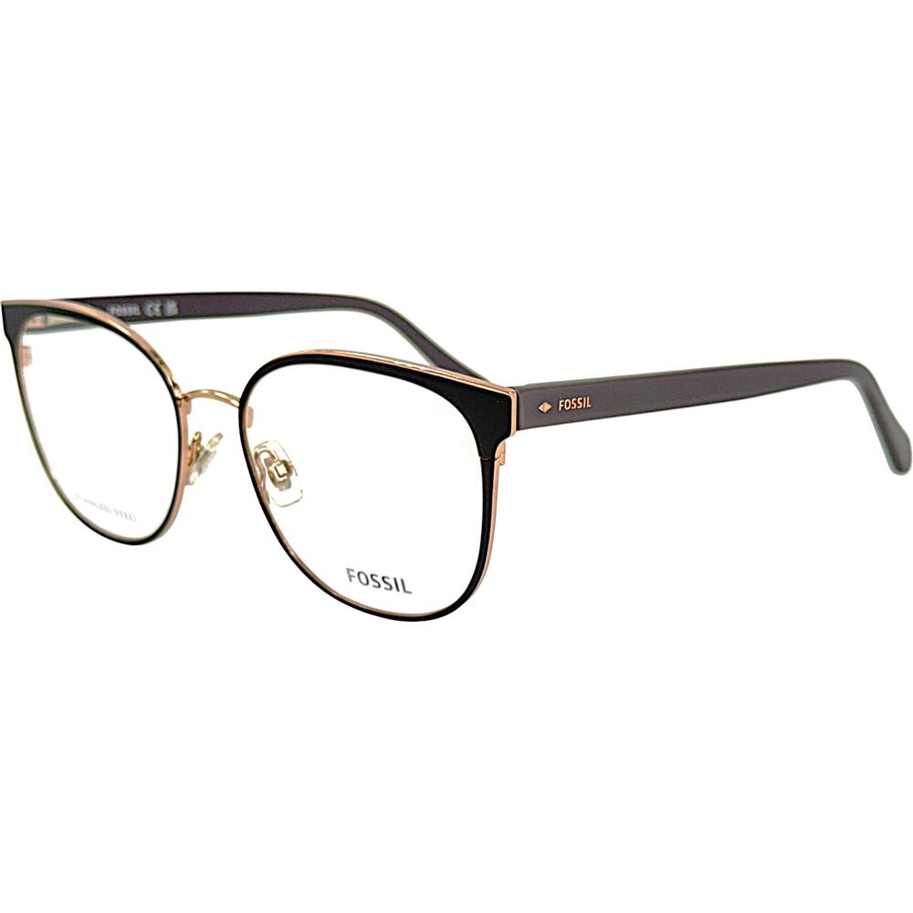 Fossil Fos 7164 G Womens Metal Eyeglass Frame 0FRE Matte Grey 52-17